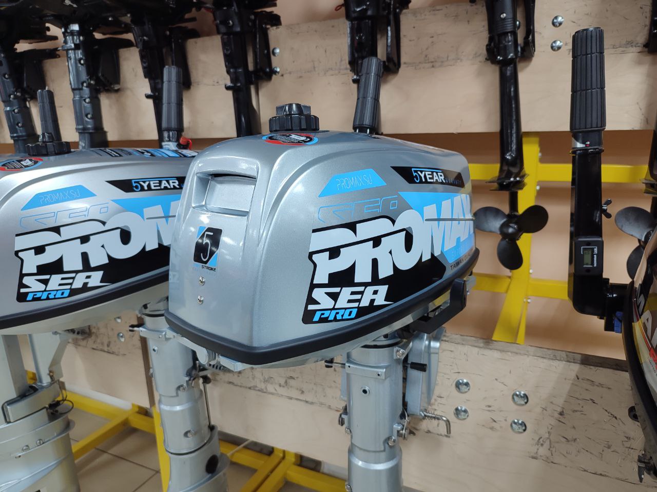 Лодочный мотор PROMAX SP5FHS (внешний бак 12 л) в Октябрьском