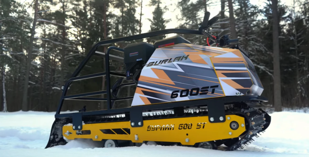 Мотобуксировщик Бурлак 600 ST в Октябрьском