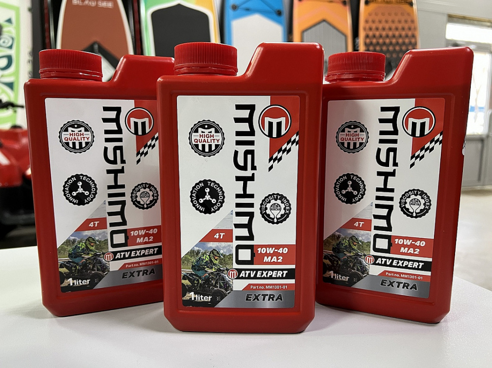 Масло MISHIMO 4T ATV EXPERT (EXTRA) 10w40 1 л в Октябрьском
