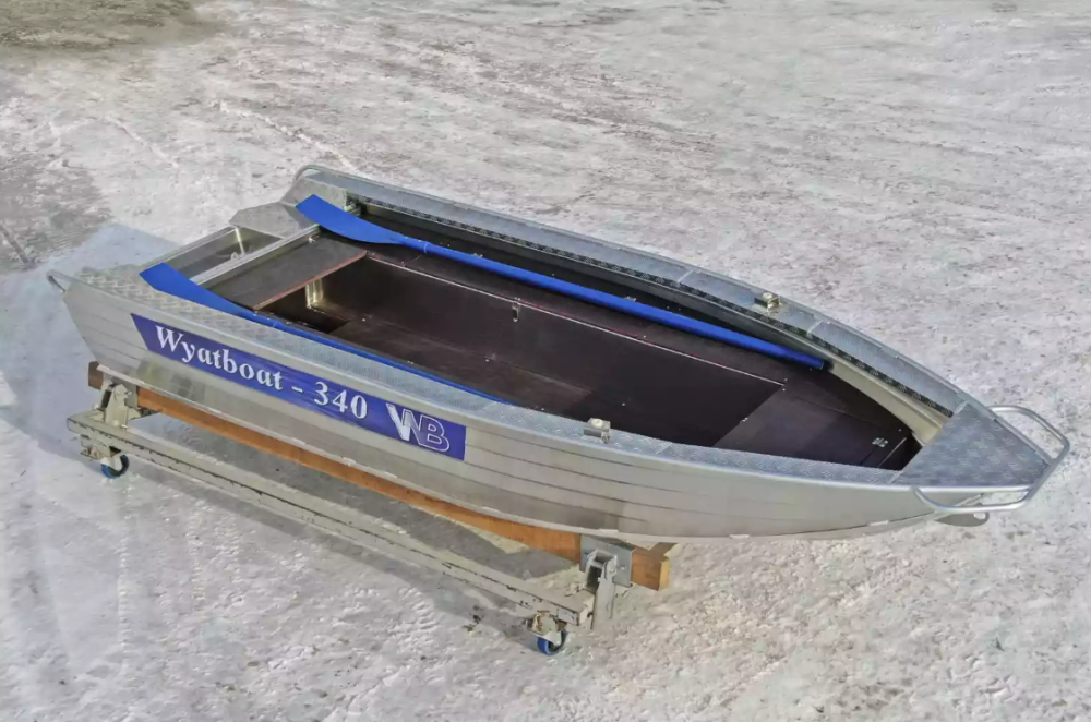 Алюминиевая лодка Wyatboat-340 РМ в Октябрьском