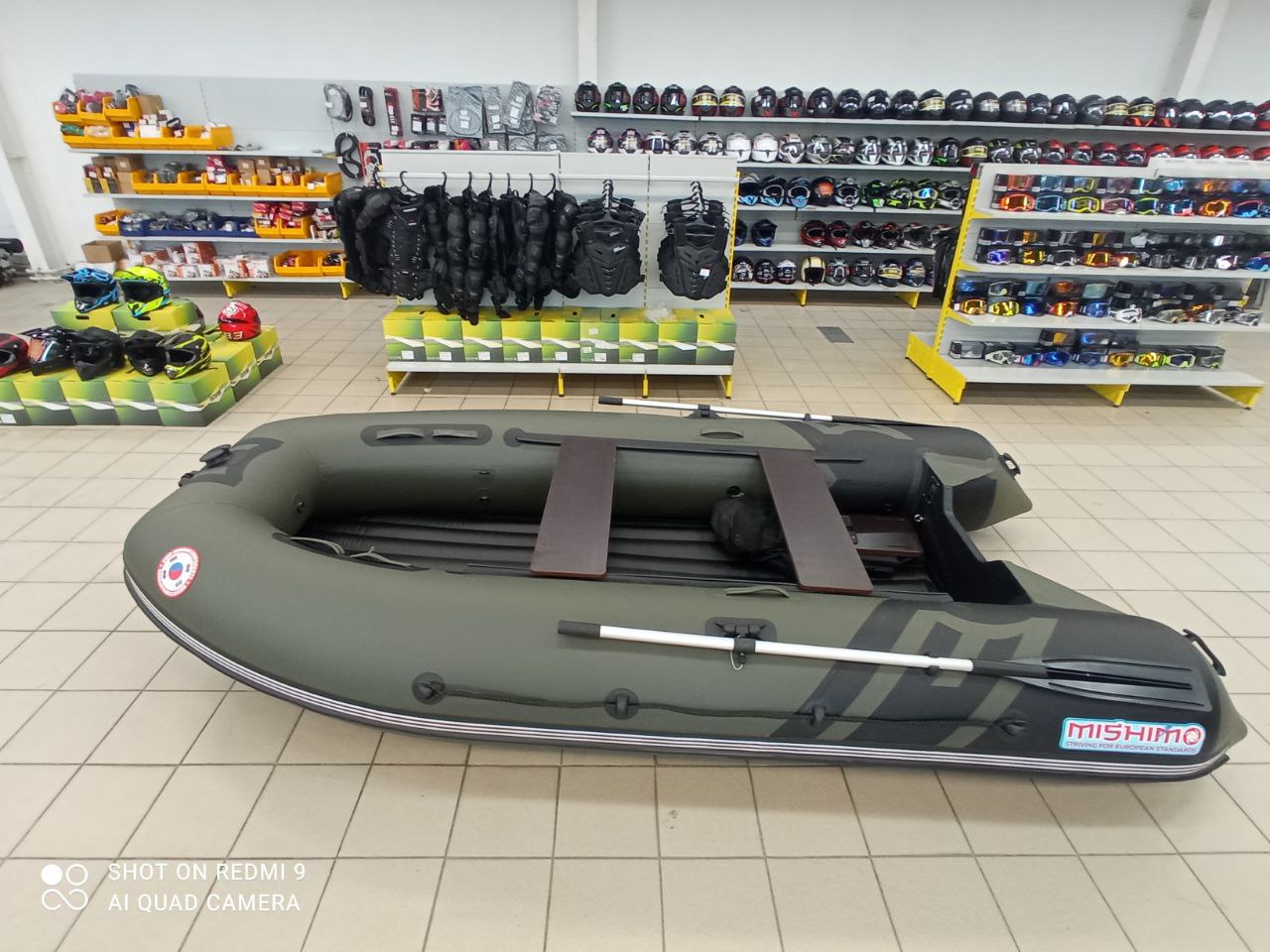 Лодка MISHIMO RIVER JET 430 под водомет в Октябрьском