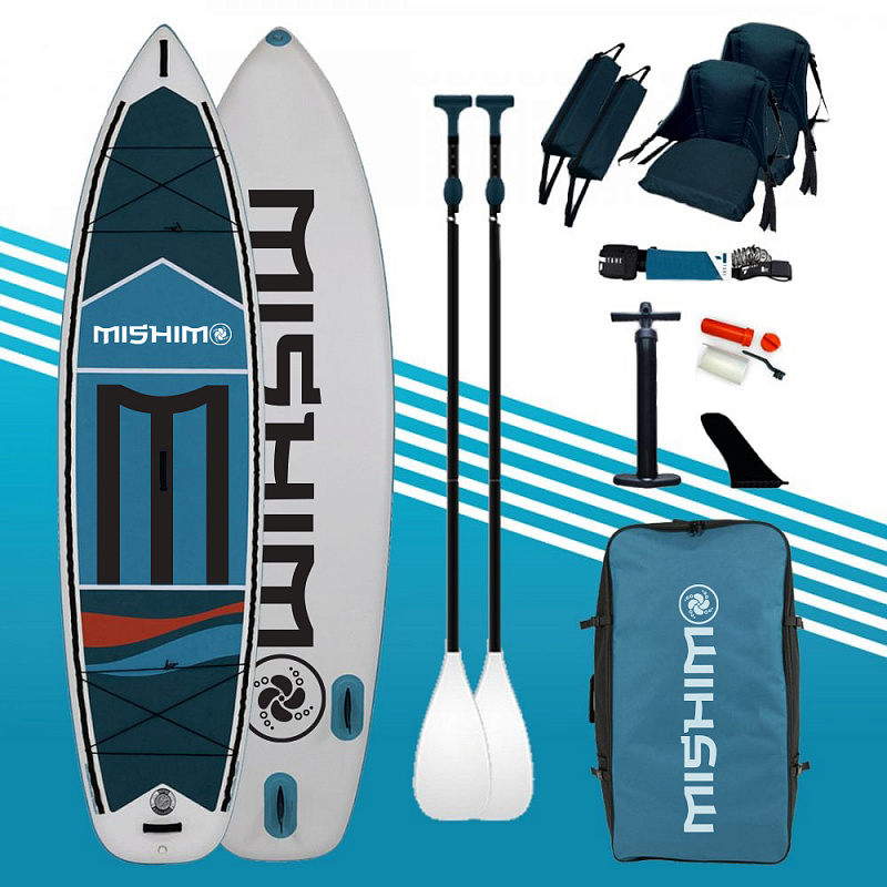 SUP (САП) Доска MISHIMO BIG-SPORT 12.6 в Октябрьском