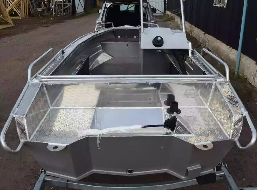 Алюминиевая лодка Wyatboat-390 C в Октябрьском