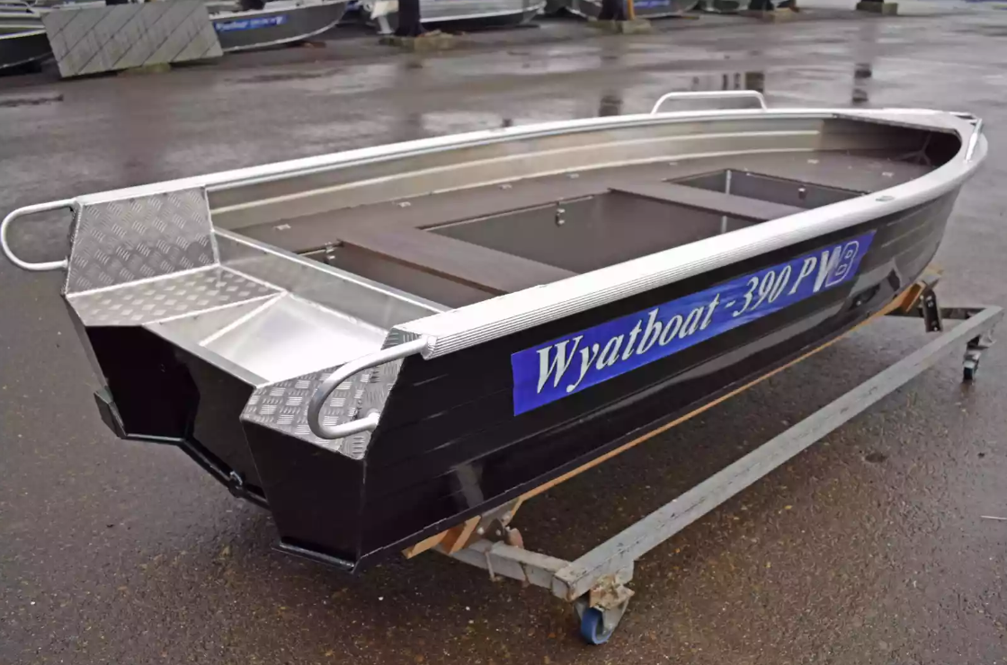 Алюминиевая лодка Wyatboat-390РМ в Октябрьском