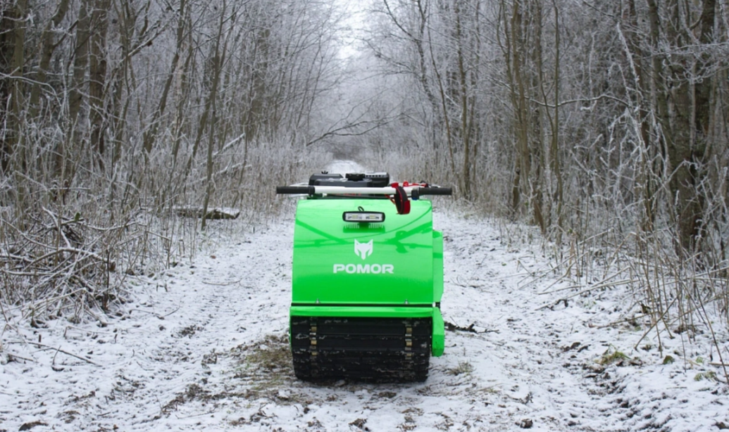 Мотобуксировщик POMOR X-500 K15 в Октябрьском