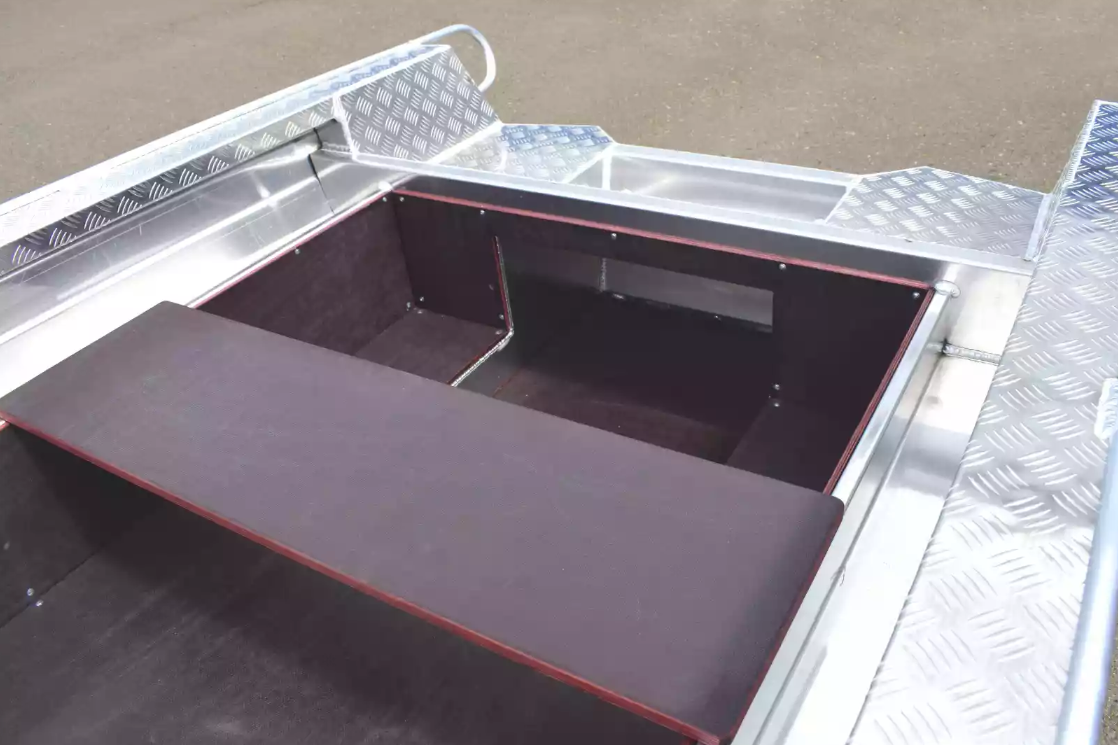 Алюминиевая лодка Wyatboat-390Р PRO в Октябрьском