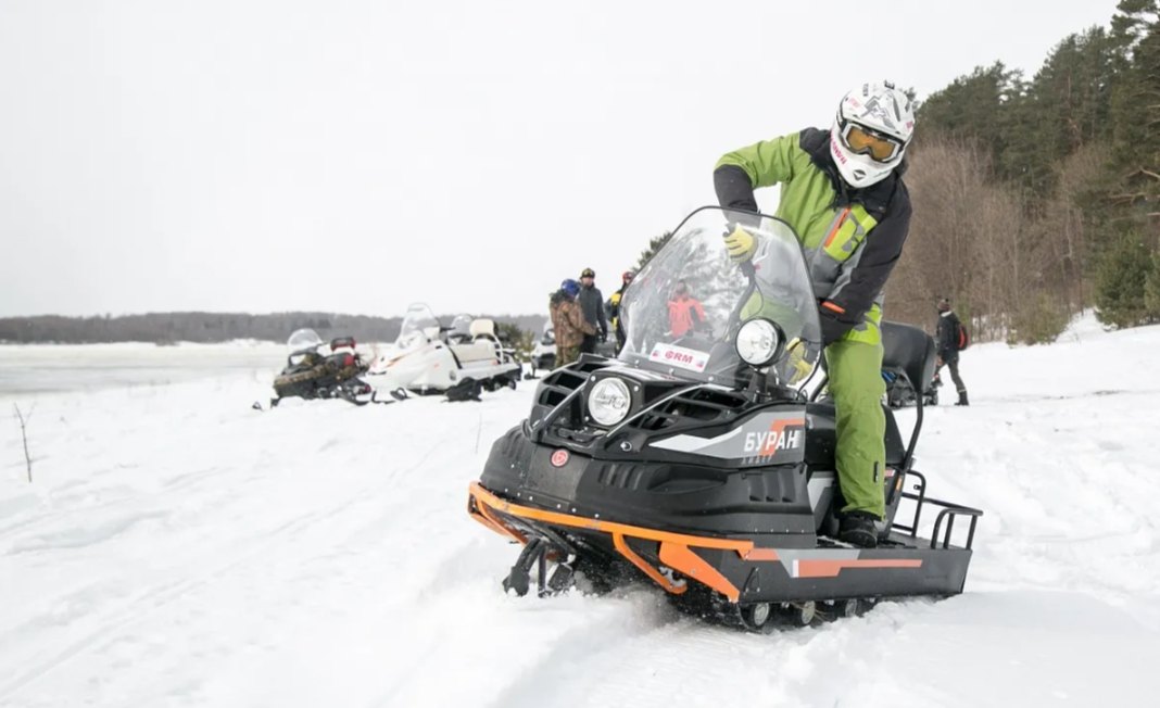 Снегоход Русская механика РМ БУРАН ЛИДЕР АДЕ в Октябрьском