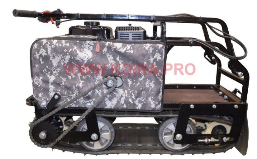 Мини мотобуксировщик КОЙРА "Вжик" (107 см) 7 л/с с ручным стартером в Октябрьском