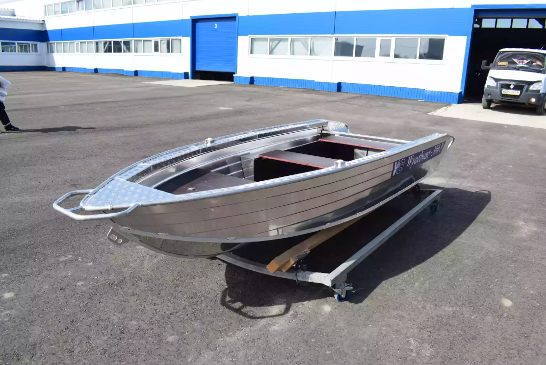 Алюминиевая лодка Wyatboat-390 P в Октябрьском