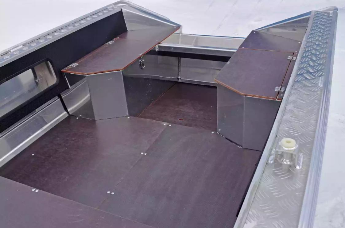 Алюминиевая лодка Wyatboat-370 в Октябрьском