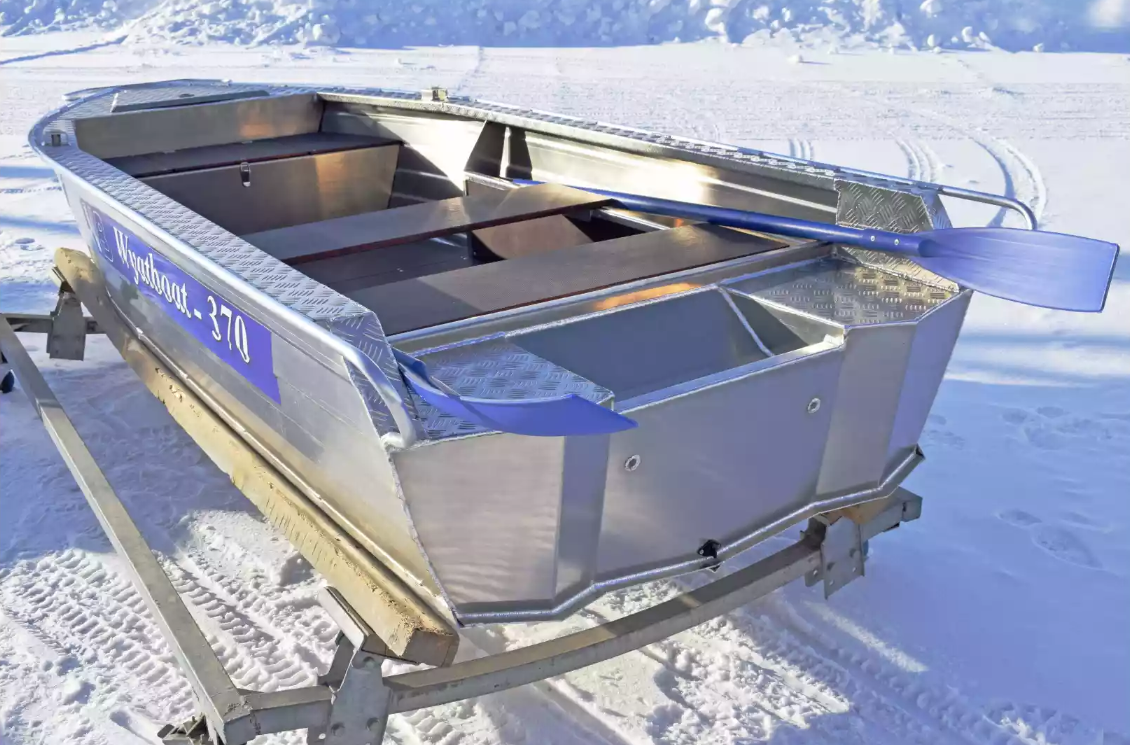 Алюминиевая лодка Wyatboat-370 Р PRO в Октябрьском