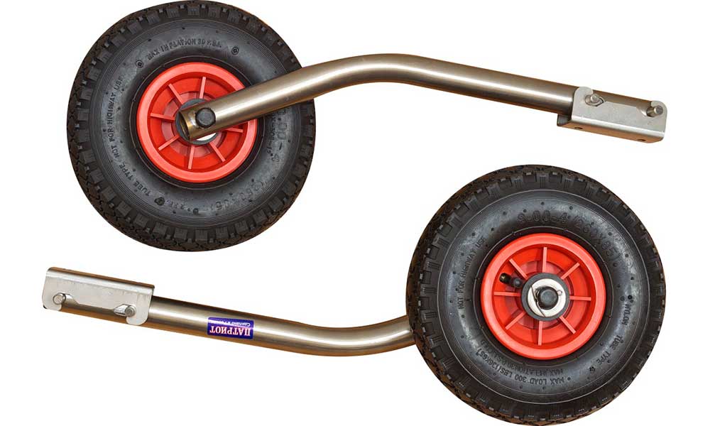 Транцевые колеса модульные удлиненные из нержавеющей стали в Октябрьском