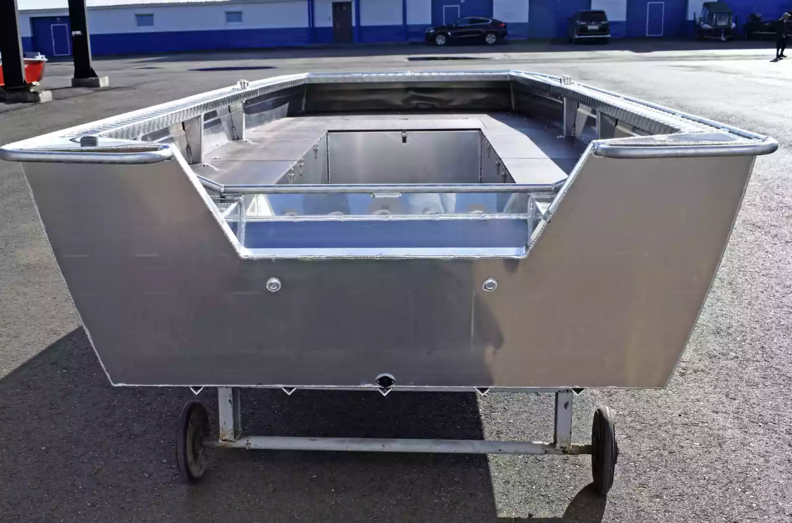 Алюминиевая лодка Wyatboat-490 Jonboat в Октябрьском