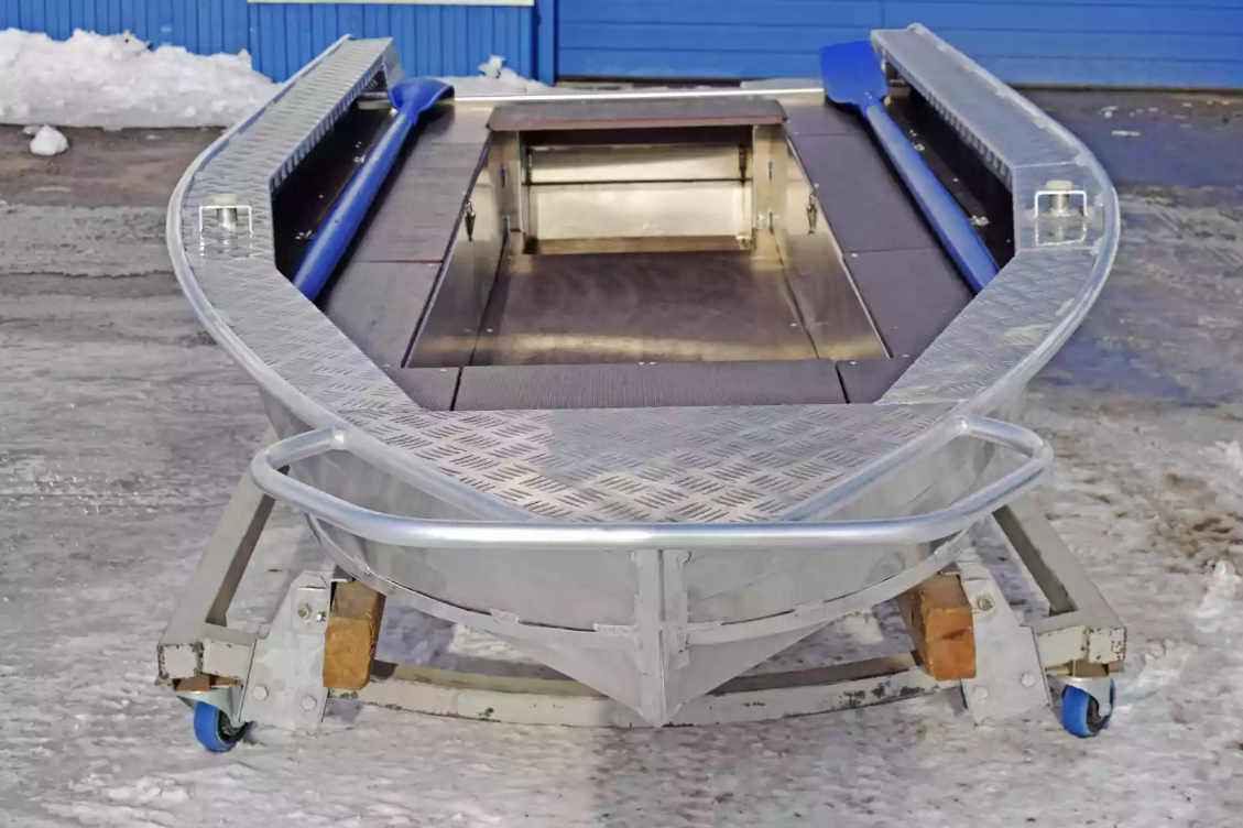 Алюминиевая лодка Wyatboat-340 РМ в Октябрьском