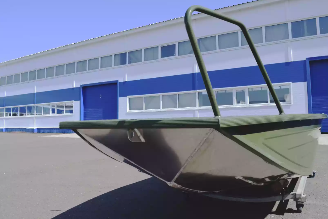 Алюминиевая лодка  Wyatboat-430 Master Fish в Октябрьском