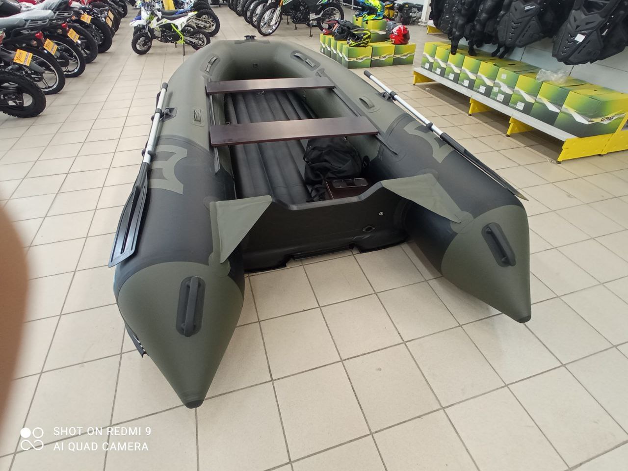 Лодка MISHIMO RIVER JET 400 под водомет в Октябрьском