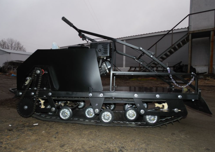 Мотобуксировщик AhtaR Зима 15 л/с с вариатором в Октябрьском