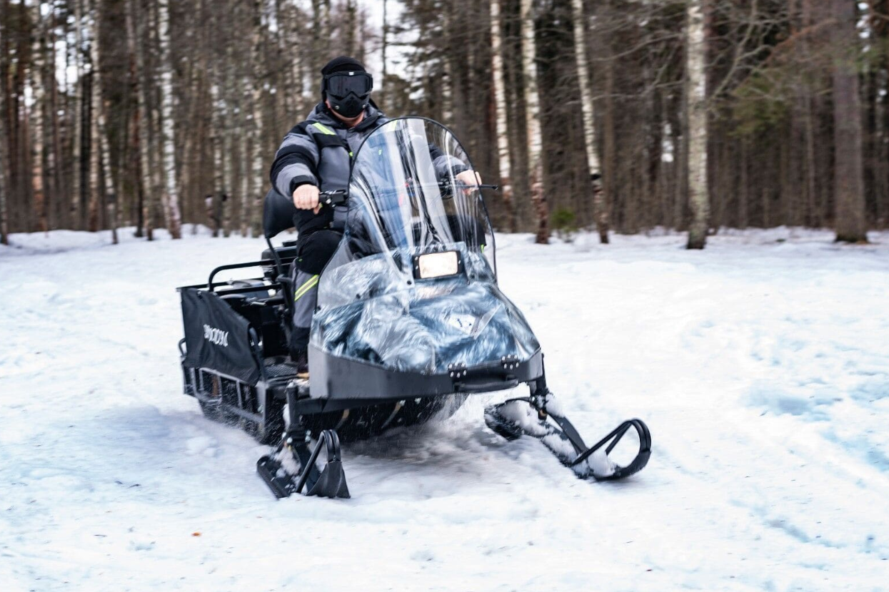Миниснегоход Бурлак-М Егерь Стандарт 20 л.с. эл.запуск в Октябрьском