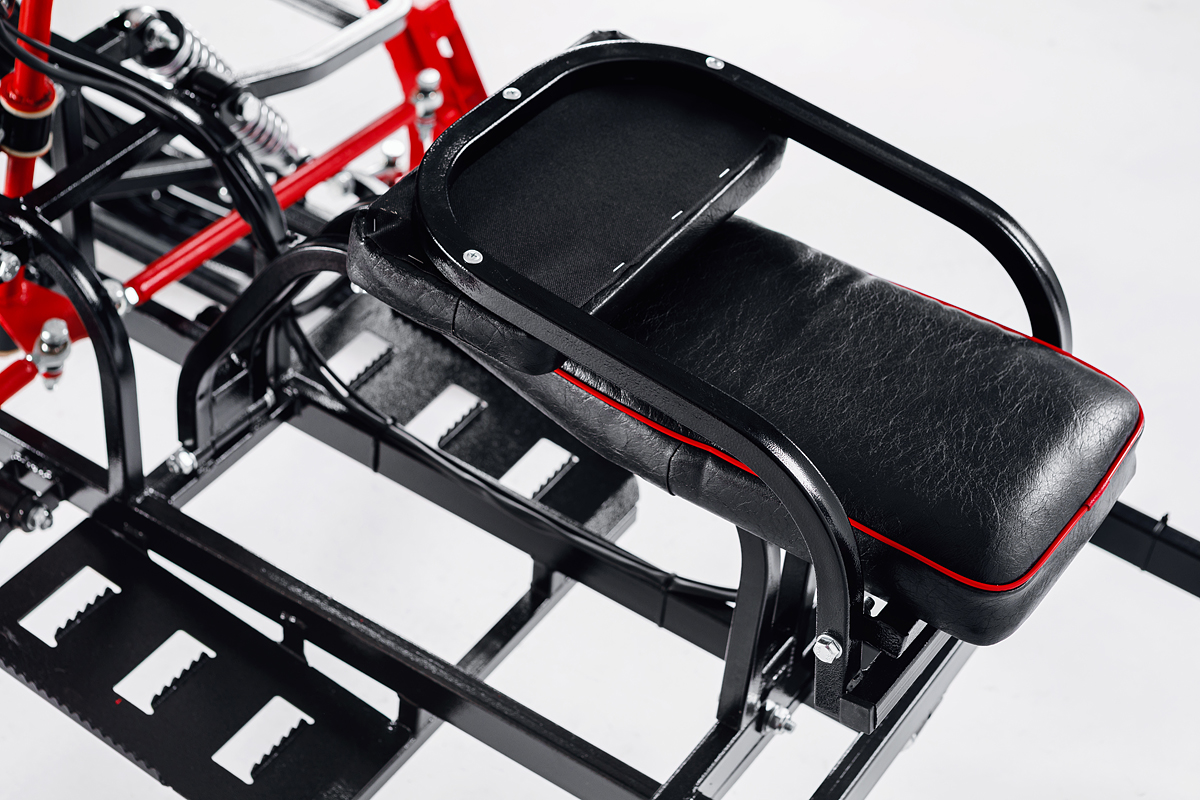 Лыжный модуль IKUDZO с подогревом ручек пластиковые лыжи в Октябрьском