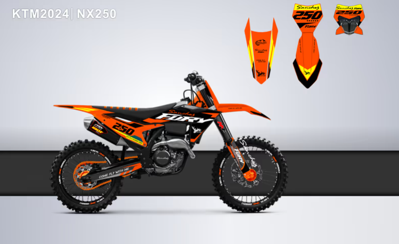 Кроссовый мотоцикл Sanchez Fury NX250 в Октябрьском