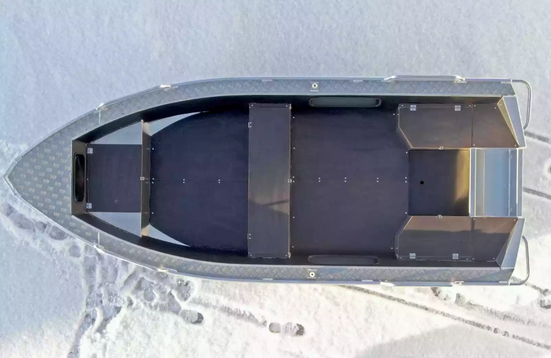 Алюминиевая лодка Wyatboat-370 в Октябрьском