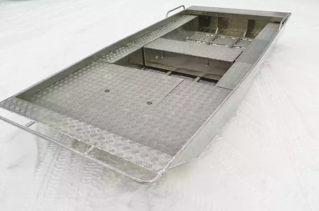 Алюминиевая лодка Wyatboat-390 Jonboat в Октябрьском