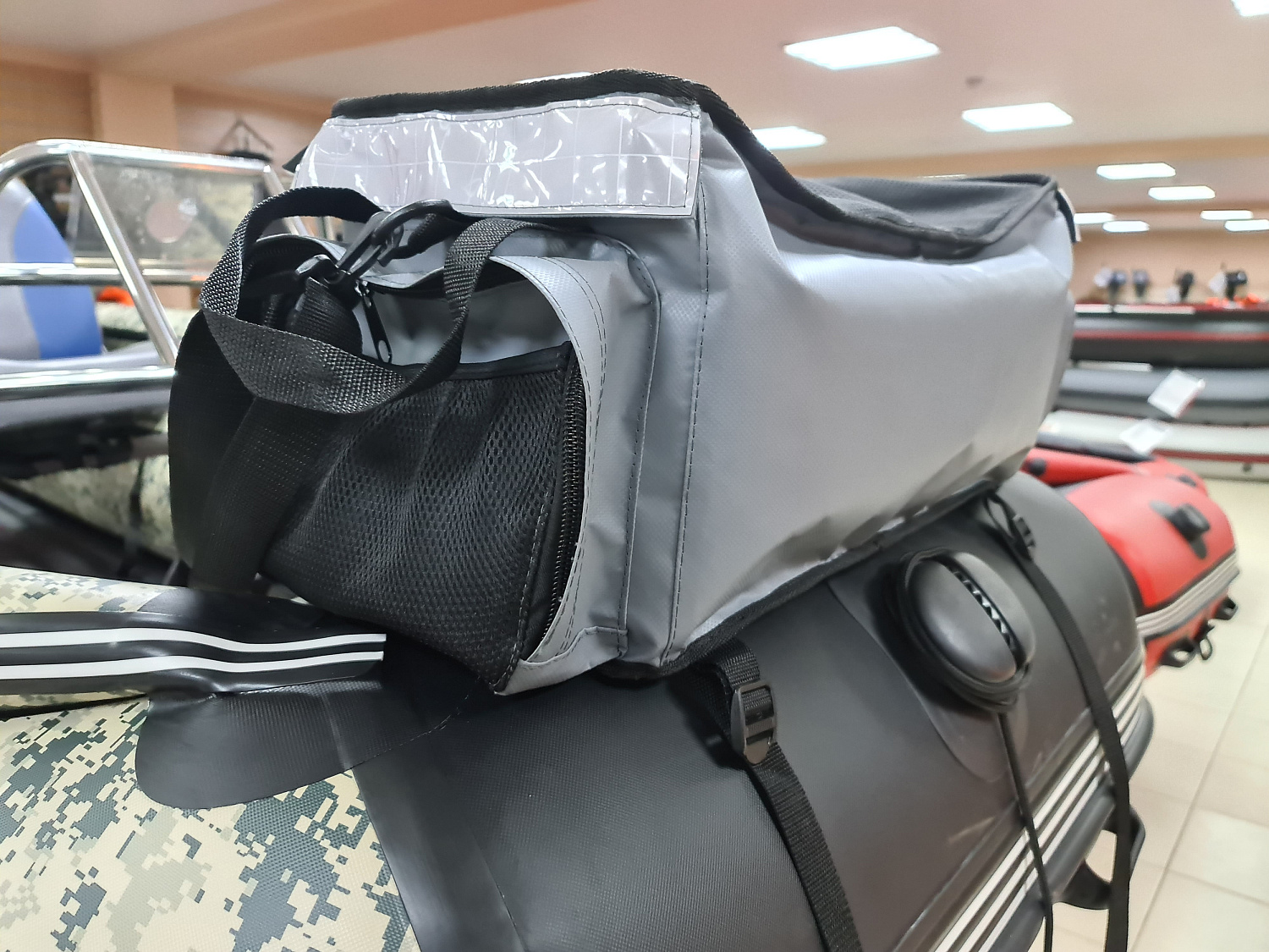 СУМКА ЛЮКС НА БАЛЛОН ДЛЯ ЛОДОК ПВХ 50Х25Х25 СМ в Октябрьском