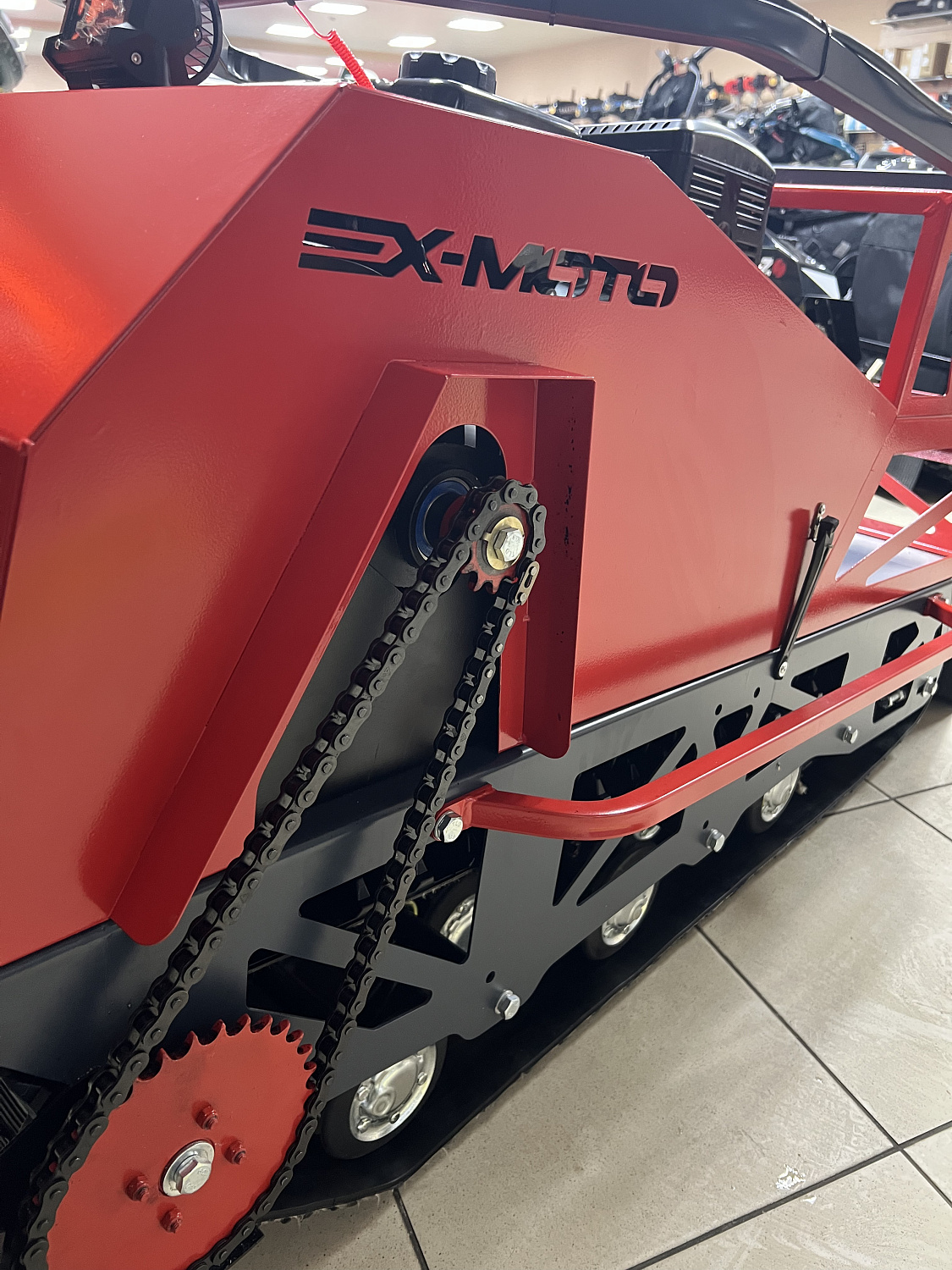 Мотобуксировщик EX-MOTO SNOWDOG S500 15л.с в Октябрьском