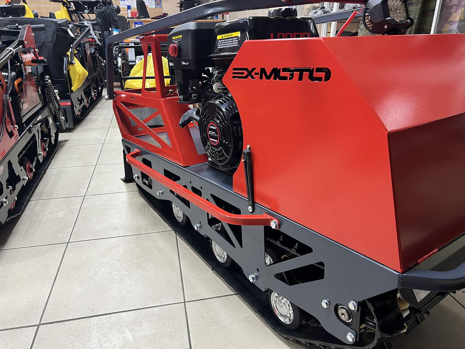 Мотобуксировщик EX-MOTO SNOWDOG S500 15л.с в Октябрьском