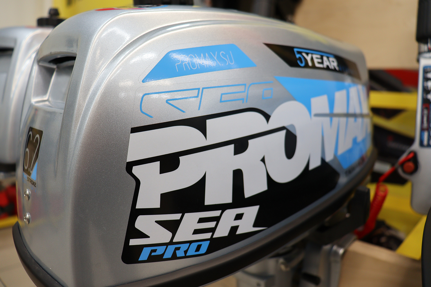 Лодочный мотор PROMAX SP6.2FHS (внешний бак 12 л) в Октябрьском