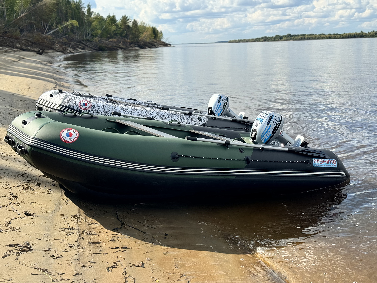 Лодка MISHIMO BIG FLOOR 440 в Октябрьском