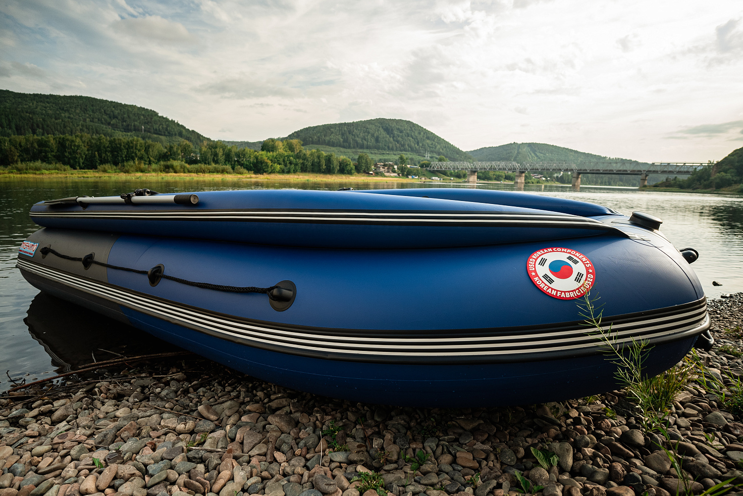 Лодка MISHIMO RIVER FJET PRO 400 под водомет в Октябрьском
