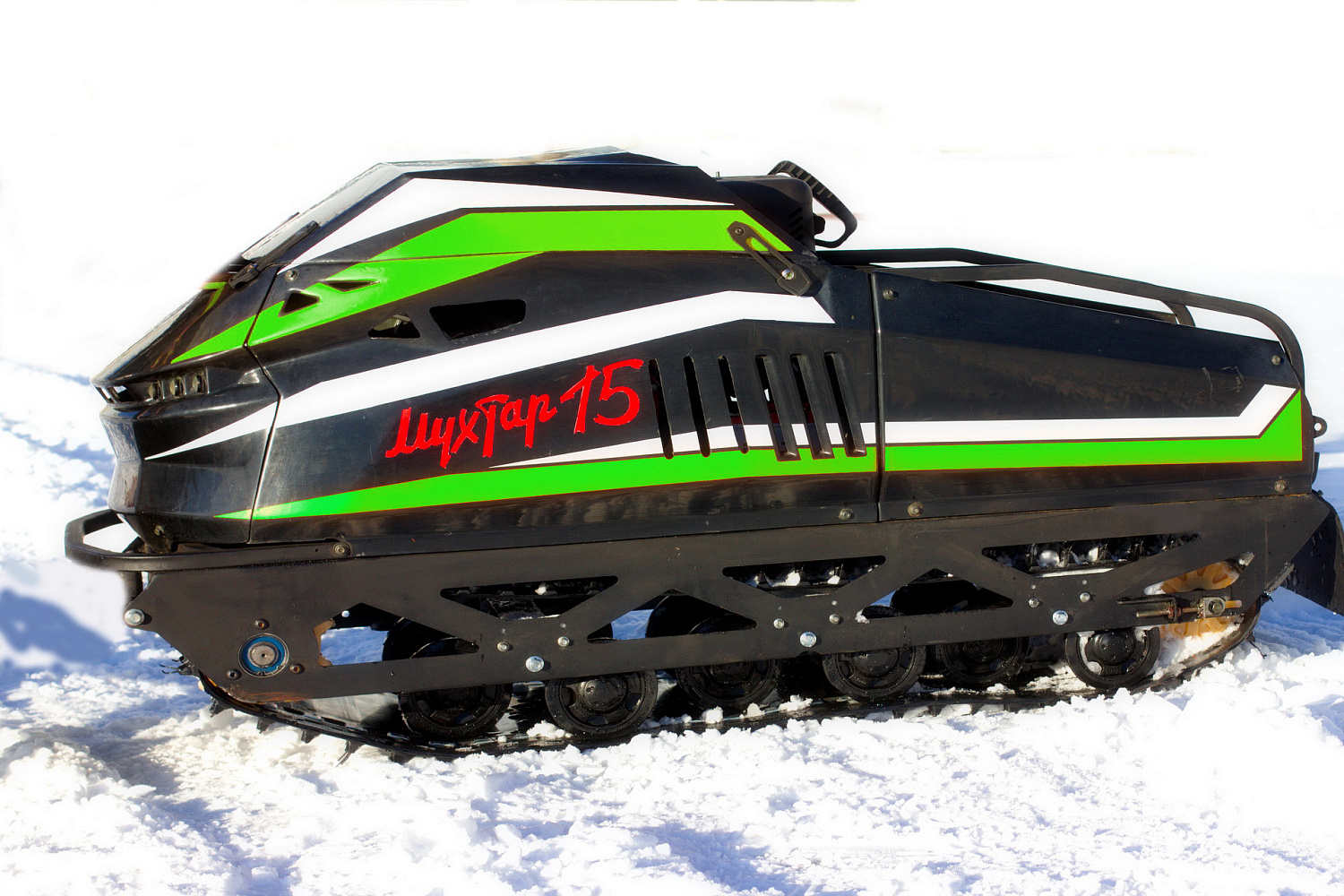 Мотобуксировщик IRBIS Мухтар 15 с лыжным модулем в комплекте в Октябрьском