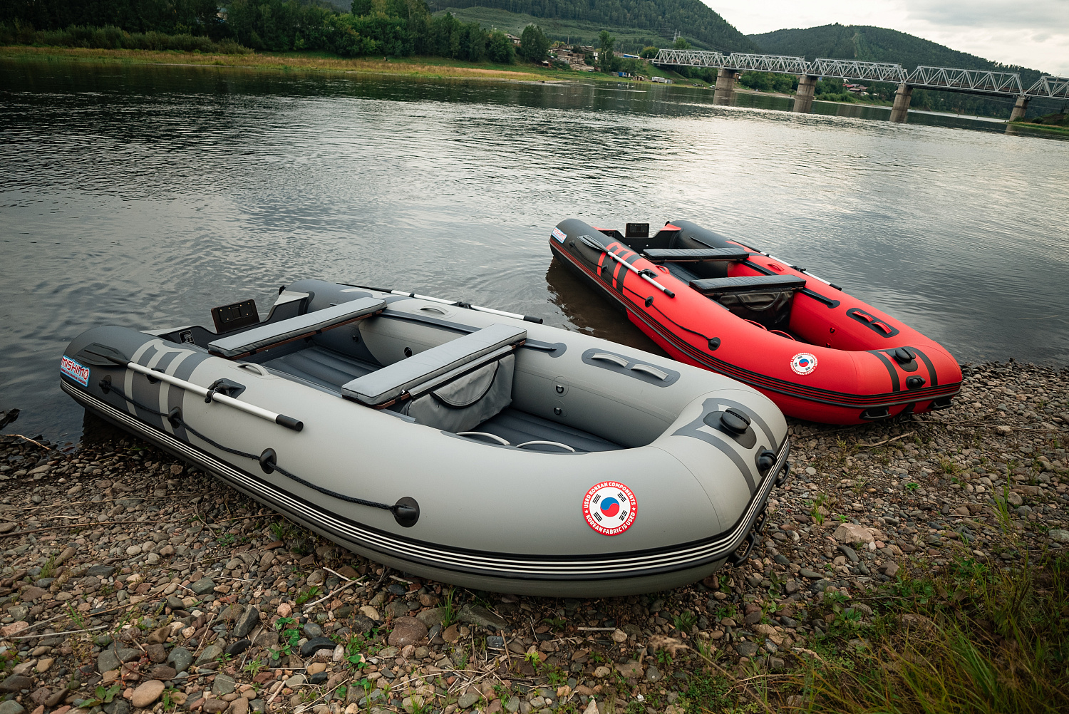 Лодка MISHIMO RIVER JET 390 под водомет в Октябрьском