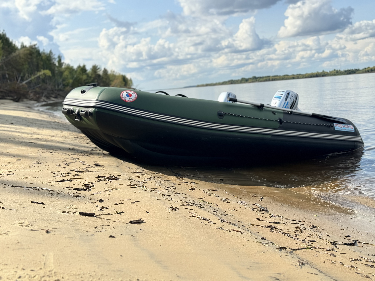 Лодка MISHIMO BIG FLOOR 440 в Октябрьском